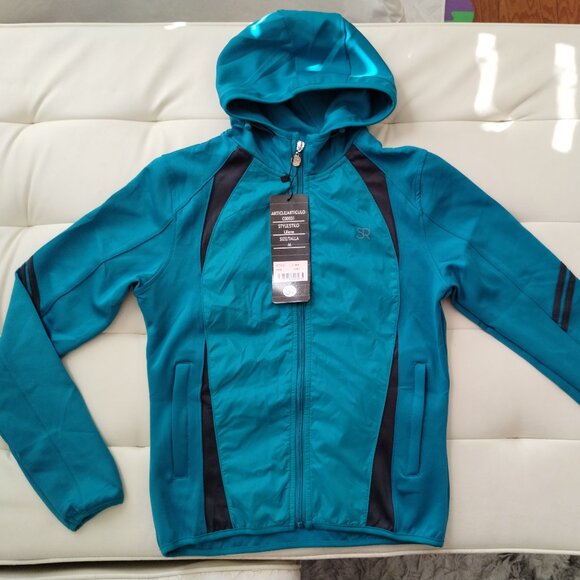 NEW Women's Medium STEFANO DI ROMA Liliane Windbreaker JACKET - Picture 1 of 8